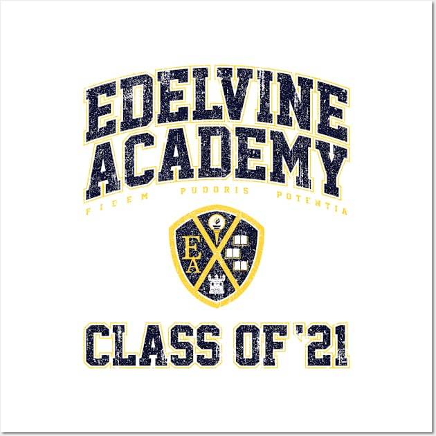 Edelvine Academy Class of 21 - Seance (Variant) Wall Art by huckblade